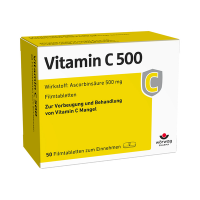 VITAMIN C 500 Filmtabletten