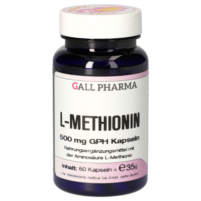 L-METHIONIN 500 mg Kapseln