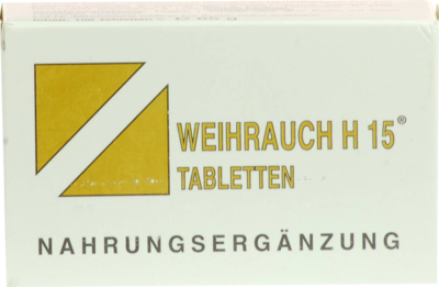 WEIHRAUCH H15 Tabletten