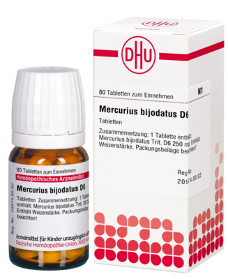 MERCURIUS BIJODATUS D 6 Tabletten