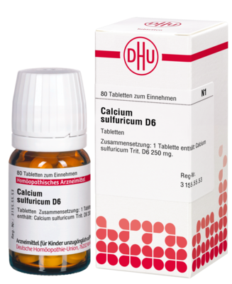 CALCIUM SULFURICUM D 6 Tabletten