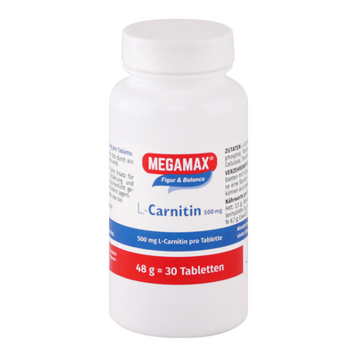 MEGAMAX L-Carnitin 500 mg Tabletten