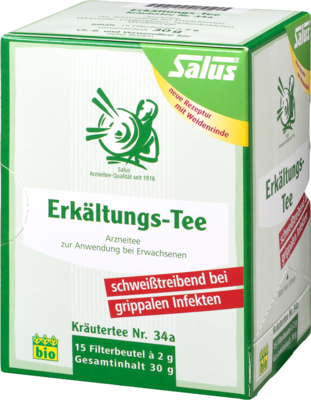 ERKÄLTUNGS-TEE Kräutertee Nr.34a Salus Filterbeut.