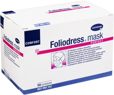 FOLIODRESS mask Comfort perfect OP-Maske grün