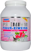 XBODY Premium Figur-Eiweiß Himbeer-Joghurt Pulver