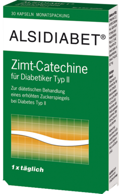 ALSIDIABET Zimt-Catechine f.Diab.Typ II 1xtägl.Kps