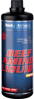 BEEF AMINO LIQUID orange Flasche