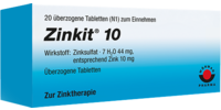 ZINKIT 10 überzogene Tabletten