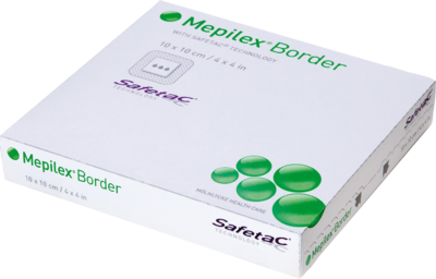 MEPILEX Border Schaumverband 10x10 cm