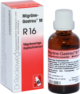 MIGRÄNE-GASTREU M R16 Mischung