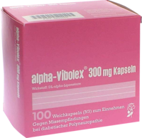 ALPHA VIBOLEX 300 mg Weichkapseln