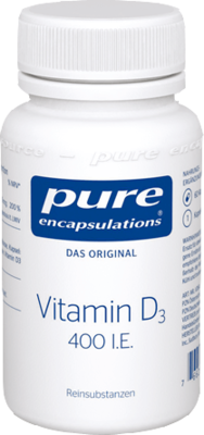 PURE ENCAPSULATIONS Vitamin D3 400 I.E. Kapseln