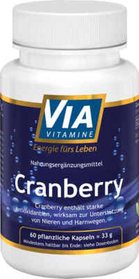 VIAVITAMINE Cranberry Kapseln