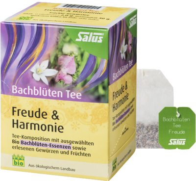 BACHBLÜTEN TEE Freude & Harmonie Bio Salus Fbtl.