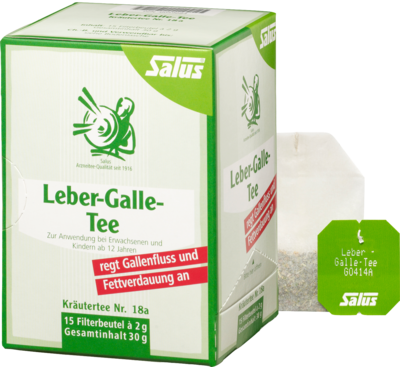 LEBER GALLE-Tee Kräutertee Nr.18a Salus Filterbtl.