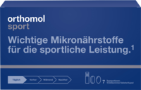 ORTHOMOL Sport Trinkfläschchen/Tabl./Kaps.Kombip.