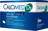 CALCIMED D3 500 mg/1000 I.E. Kautabletten