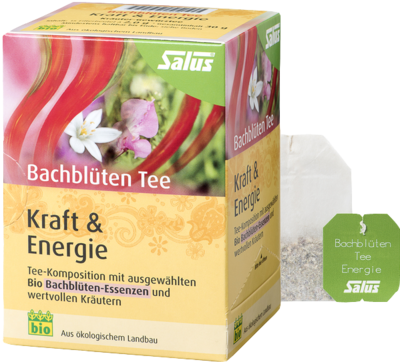 BACHBLÜTEN TEE Kraft & Energie Bio Salus Fbtl.