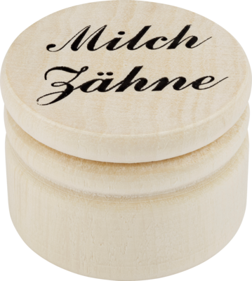 MILCHZAHNDOSE Holz 2,5 cm