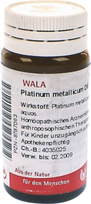 PLATINUM METALLICUM D 6 Globuli