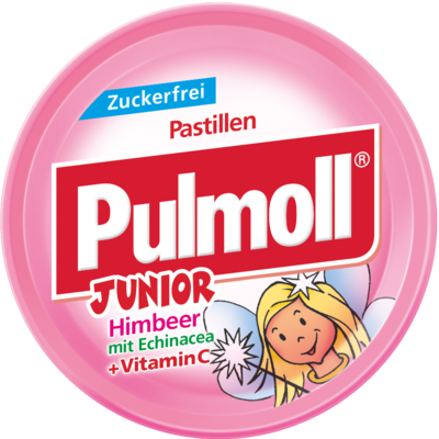 PULMOLL Junior Himbeere m.Echinacea+Vit.C zf Bon.