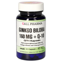 GINKGO BILOBA 160 mg+Q10 GPH Kapseln