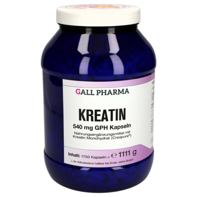 KREATIN 540 mg GPH Kapseln