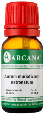 AURUM MURIATICUM NATRONATUM LM 12 Dilution