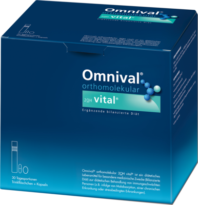 OMNIVAL orthomolekul.2OH vital 30 TP Trinkfläsch.