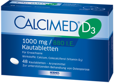 CALCIMED D3 1000 mg/880 I.E. Kautabletten