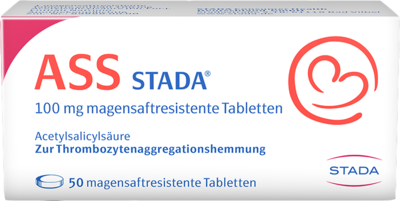 ASS STADA 100 mg magensaftresistente Tabletten