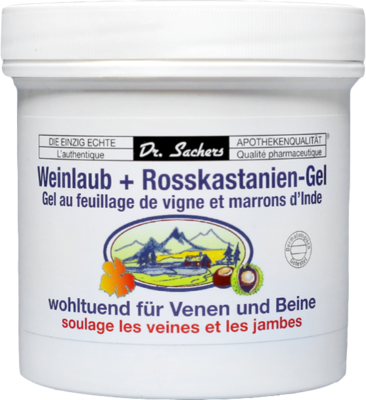 WEINLAUB+Rosskastanien-Gel