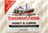 FISHERMANS FRIEND Honey & Lemon ohne Zucker Pasti.