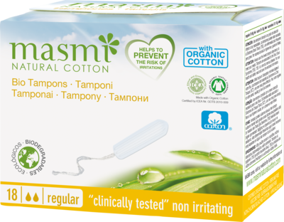 BIO TAMPONS Classic 100% Bio-Baumwolle MASMI