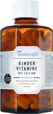 NATURAFIT Kindervitamine m.Calcium Lutschtabletten