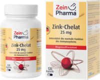 ZINK CHELAT 25 mg in magensaftresist.veg.Kaps.