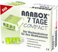 ANABOX Compact 7 Tage Wochendosierer grün/weiß