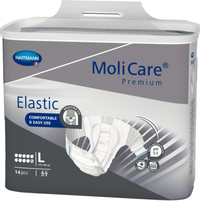 MOLICARE Premium Elastic Slip 10 Tropfen Gr.L