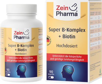 SUPER B-KOMPLEX+Biotin Kapseln ZeinPharma