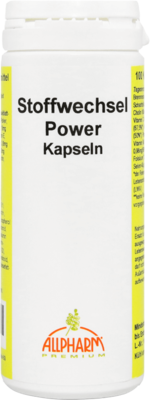 STOFFWECHSEL POWER Allpharm Kapseln