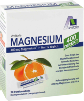 MAGNESIUM 400 direkt Orange Portionssticks