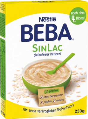 NESTLE BEBA SINLAC glutenfreier Reisbrei n.d.4 M.