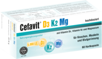 CEFAVIT D3 K2 Mg 4.000 I.E. Hartkapseln