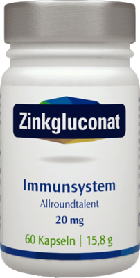 ZINKGLUCONAT 20 mg Zink vegi Kapseln