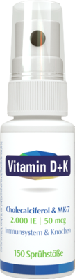 VITAMIN D3+K2 MK-7 Spray