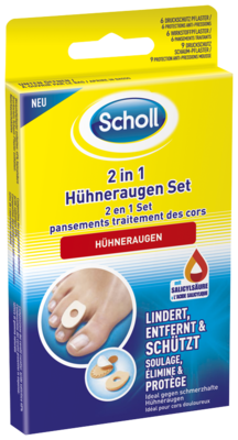 SCHOLL 2in1 Hühneraugen Set