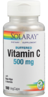 VITAMIN C 500 mg m.Hageb.& Acerola gepuff.Solaray