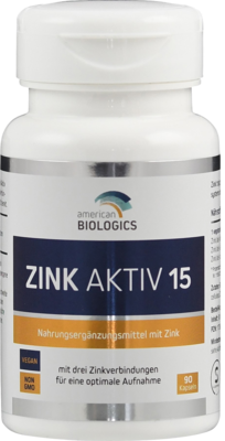 ZINK AKTIV 15 American Biologics Kapseln