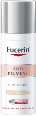 EUCERIN Anti-Pigment Tag getönt hell LSF 30