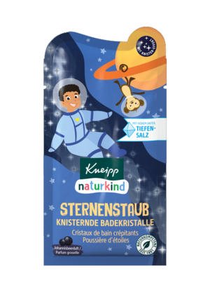 KNEIPP naturkind Knisternde Badesalze STERNENSTAUB